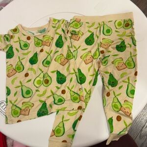 Little Sleepies Avocado 2 Piece